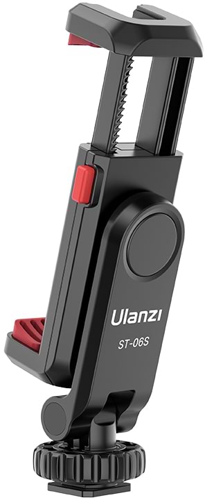 Фото - Штативна голівка Ulanzi Plastic Cell Phone Holder Black (UV-2575 ST-06S)