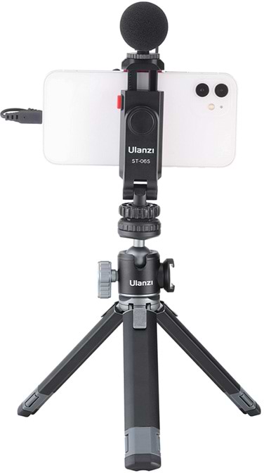 Фото - Штативна голівка Ulanzi Plastic Cell Phone Holder Black (UV-2575 ST-06S)