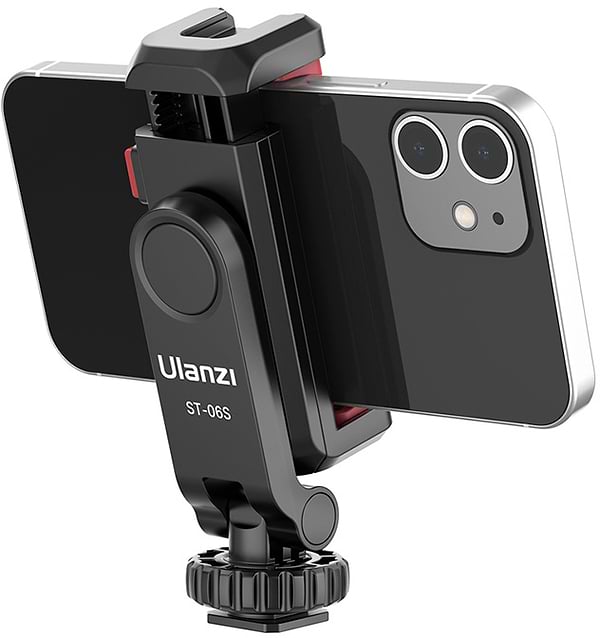 Фото - Штативна голівка Ulanzi Plastic Cell Phone Holder Black (UV-2575 ST-06S)