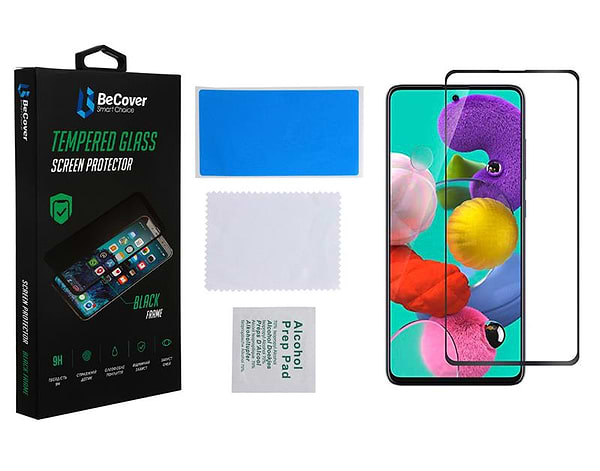 Фото - Захисне скло для смартфону BeCover for Samsung Galaxy M52 SM-M526 Black (706905)