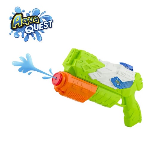 Водяний пістолет Aqua Quest 32 см зелено-оранжевий 35,2x7x18 см (DHOWG10193)
