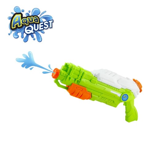 Водяний пістолет Aqua Quest 43 см зелено-оранжевий 47,5x8x21 (DHOWG10195)