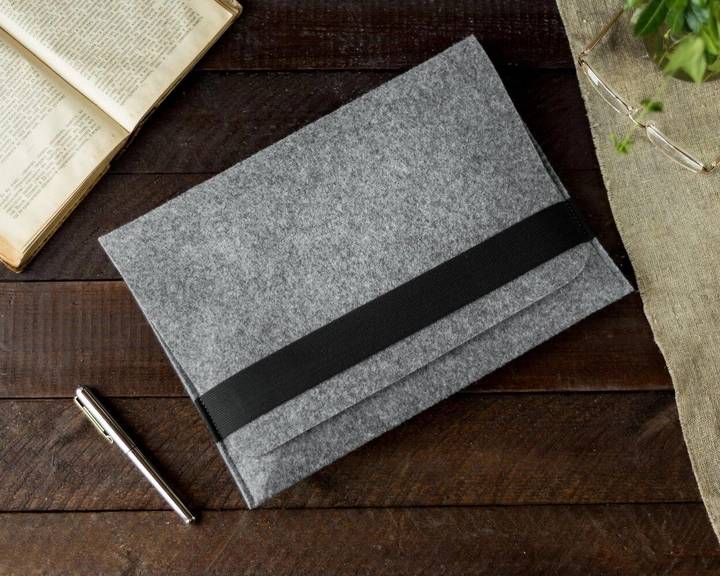 Фото - Чохол для ноутбука Gmakin for MacBook Air/Pro 13.3 Black/Grey (GM15)