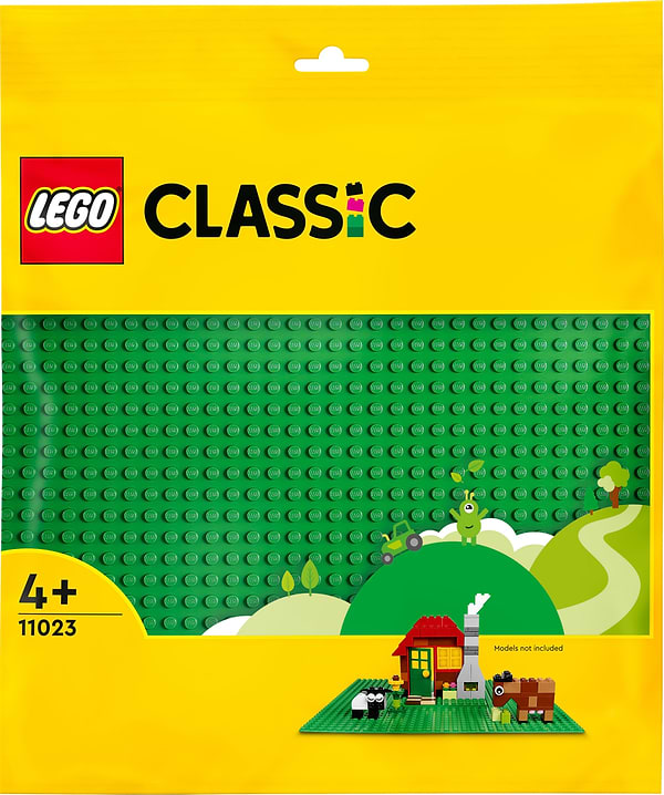 Фото - Конструктор LEGO Classic Зелёная базовая пластина (11023)
