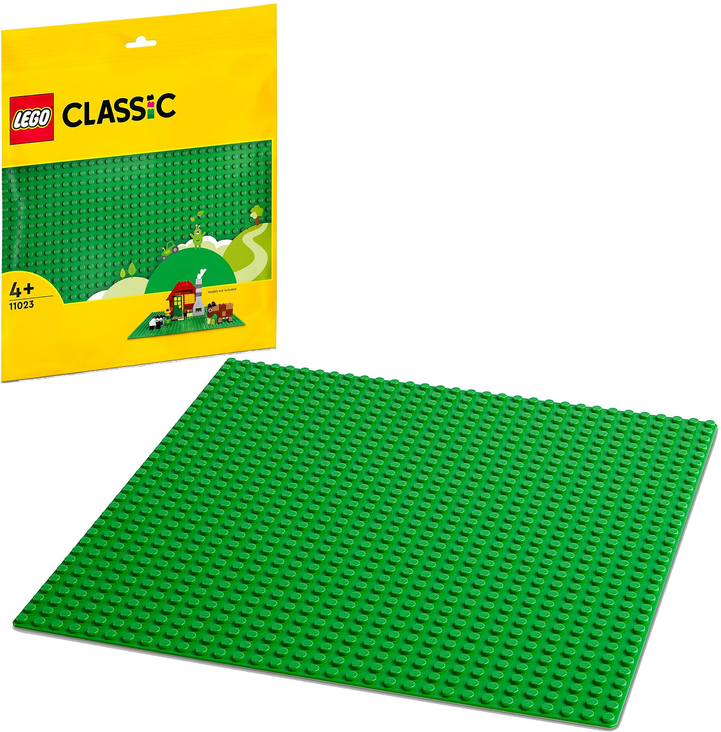 Конструктор LEGO Classic Зелёная базовая пластина (11023) - Фото 1