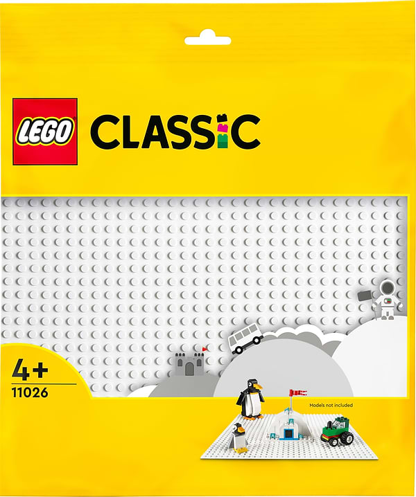 Фото - Конструктор LEGO Classic Белая базовая пластина (11026)