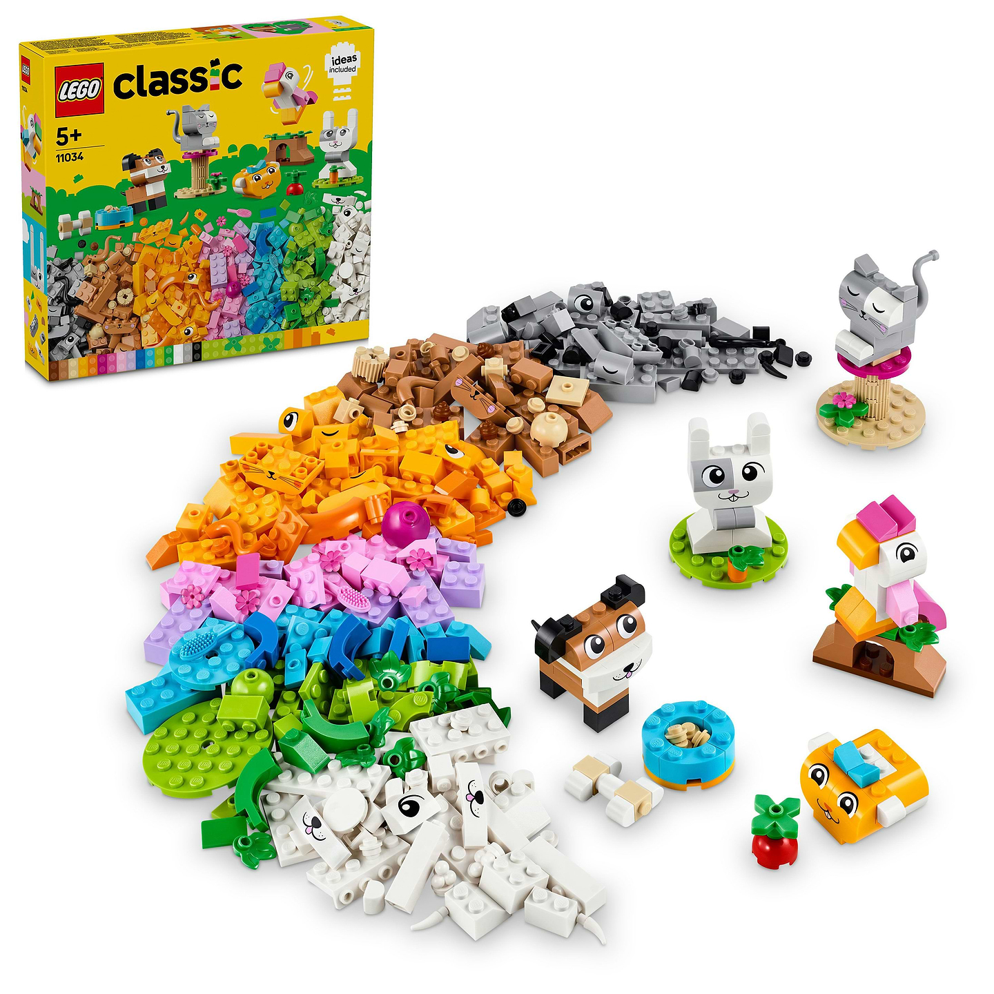 Конструктор LEGO Classic Творческие любимцы (11034) - Фото 1