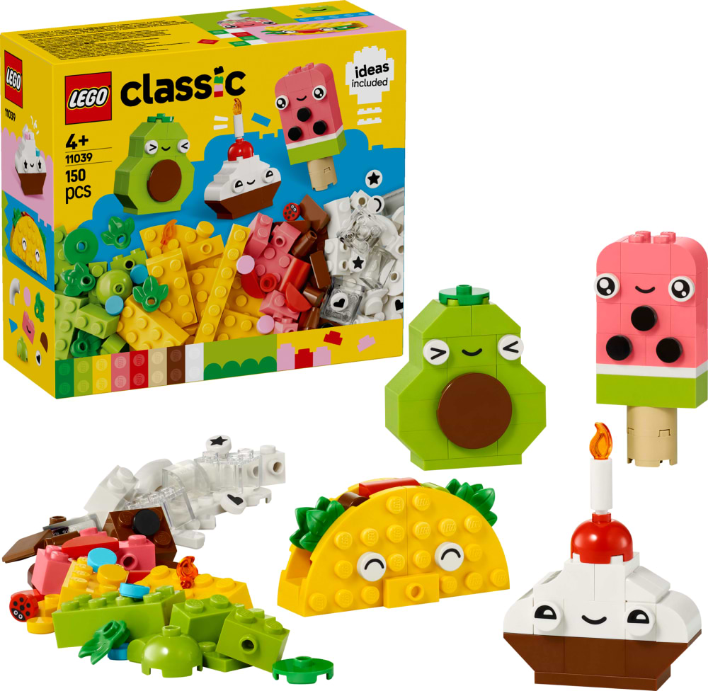 Конструктор LEGO Classic Творчі друзі з їжею (11039) - Фото 1