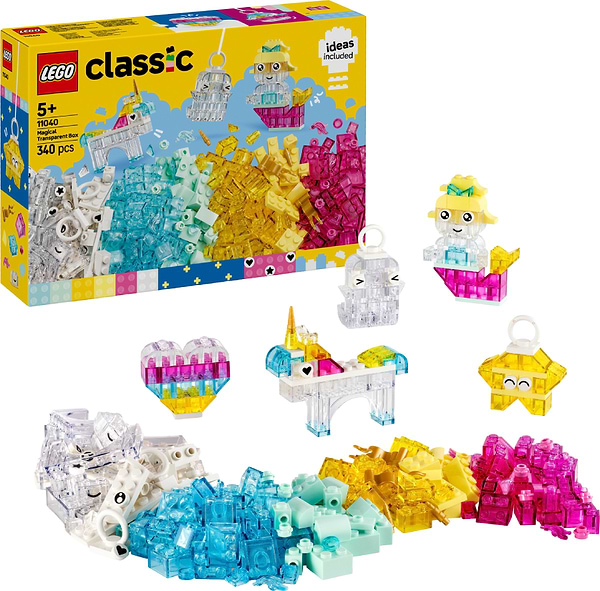 Фото - Конструктор LEGO Classic Волшебная прозрачная коробка (11040)