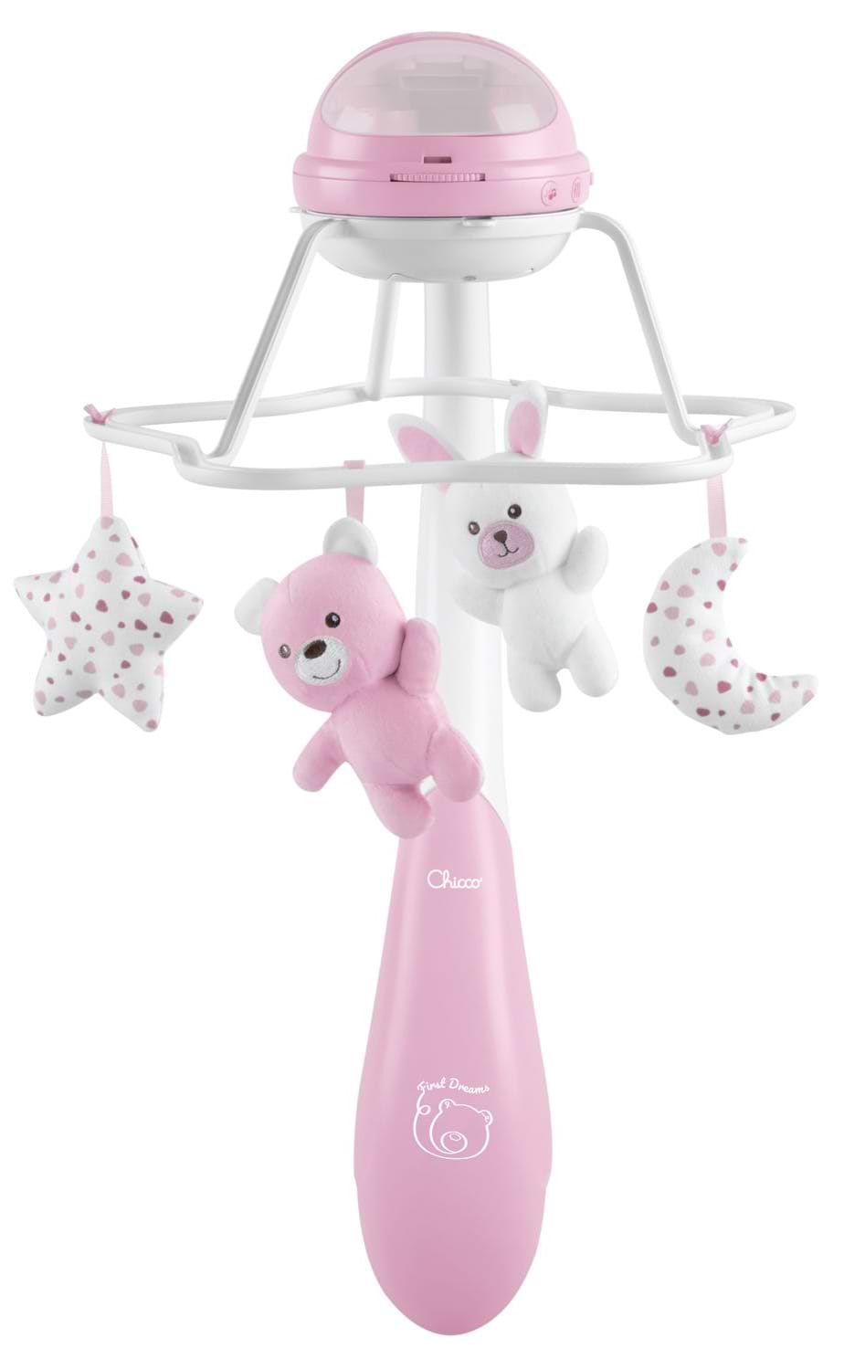 Мобиль интерактивный Chicco Радуга розовая (11041.100) - Фото 1