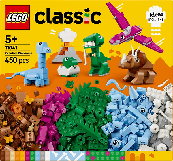 Фото - Конструктор LEGO Classic Творческие динозавры (11041)