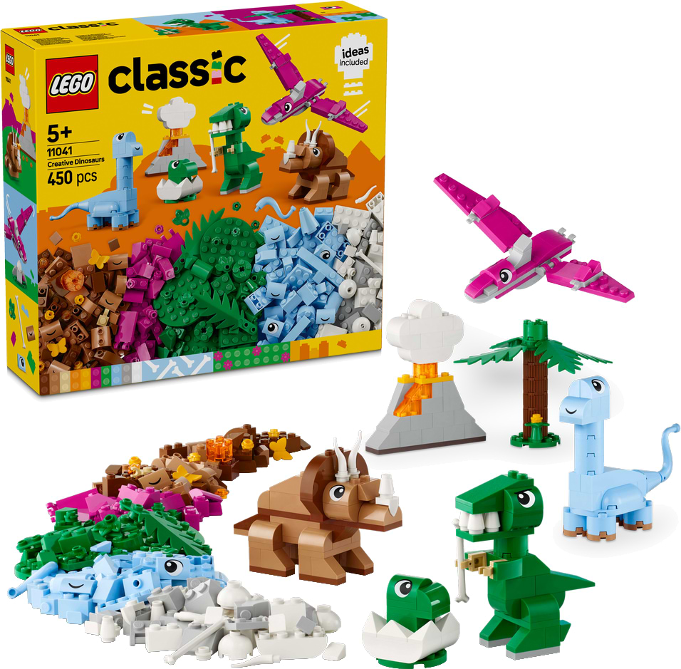 Конструктор LEGO Classic Творческие динозавры (11041) - Фото 1