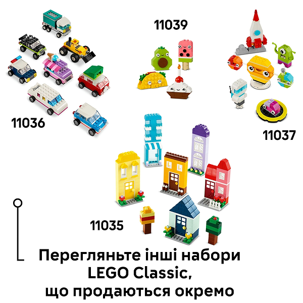 Фото - Конструктор LEGO Classic Счастливый творческий набор (11042)