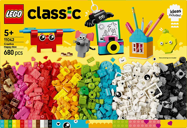 Фото - Конструктор LEGO Classic Счастливый творческий набор (11042)