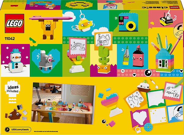 Фото - Конструктор LEGO Classic Счастливый творческий набор (11042)