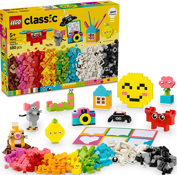 Фото - Конструктор LEGO Classic Счастливый творческий набор (11042)