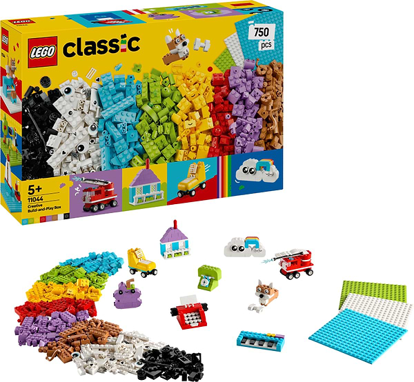 Фото - Конструктор LEGO Classic Коробка для творчого конструювання і гри (11044)