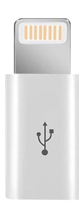 Фото - Переходник XOKO microUSB-Lightning White (XK-AC030-WH) Фото - Переходник XOKO microUSB-Lightning White (XK-AC030-WH)