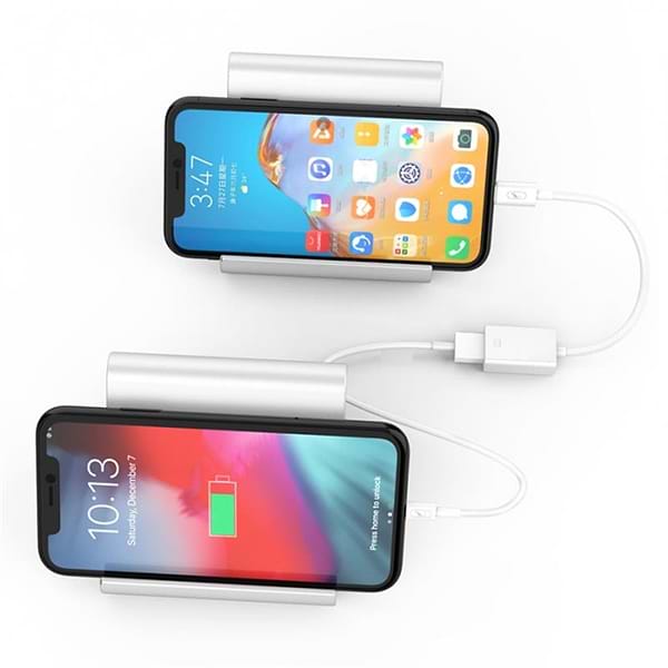 Фото - Переходник SkyDolphin OT03 OTG microUSB - USB White (ADPT-00019)