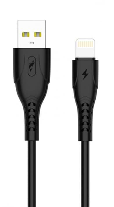 Кабель синхронізації даних SkyDolphin S08L USB-Lightning 1m Black (USB-000561)
