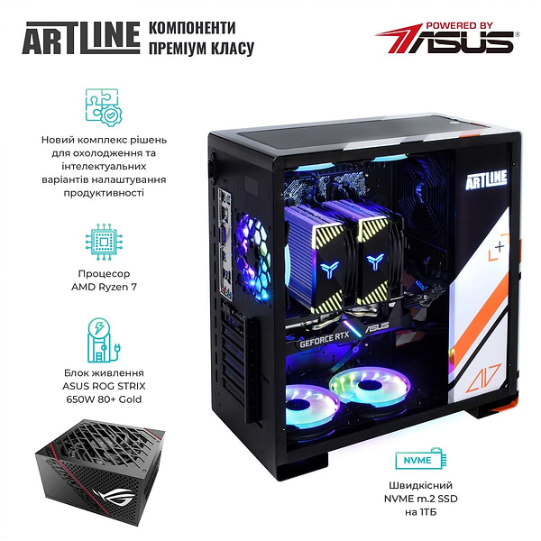 Фото - Системний блок Artline Overlord ASMV (ASMVv38)