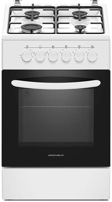 Плита газовая Grunhelm FM5612W - Фото 1