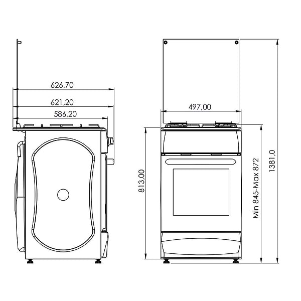 Фото - Плита газовая Grunhelm FM5612W