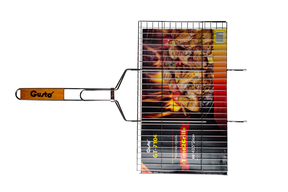 Решітка для гриля-барбекю Gusto Time2Grill 66х43,5х26 см (GT-7104)