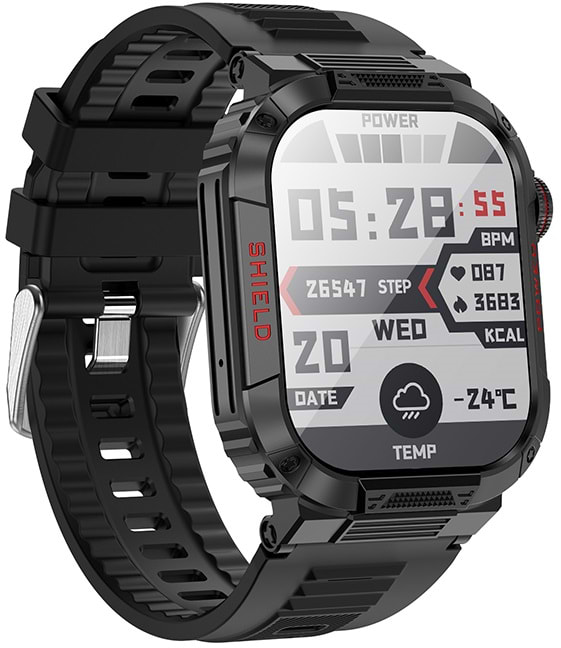 Смарт-часы BOROFONE BD9 Smart sports watch Black (6941991113963) - Фото 1