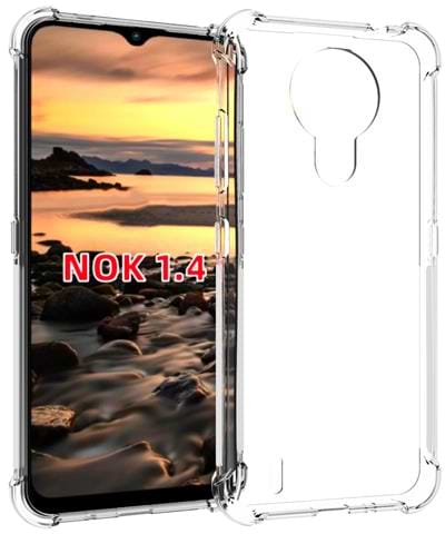 Чохол для смартфону BeCover Anti-Shock for Nokia 1.4 Clear (706965) - Фото 1