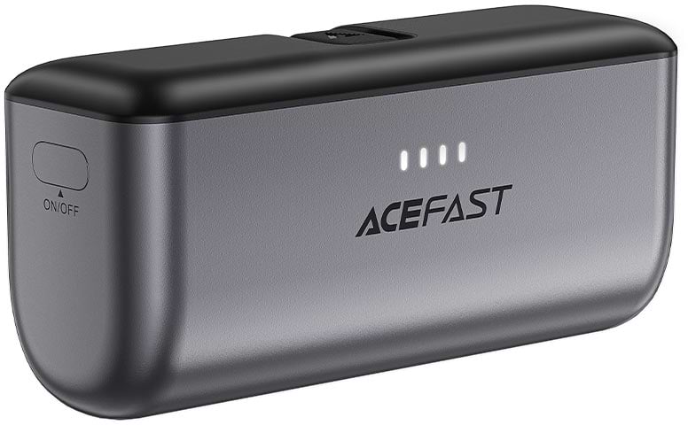 Батарея мобильная AceFast M9-5000 PD20W Black (6974316283201)