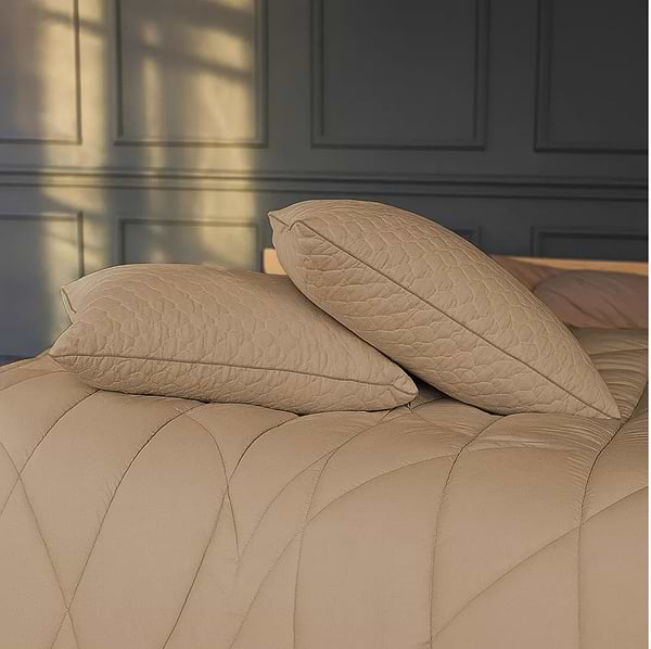 Фото - Ковдра демісезонна полуторна MirSon антиалергенна EcoSilk Carmela 011 155x215 см (2200000005427)