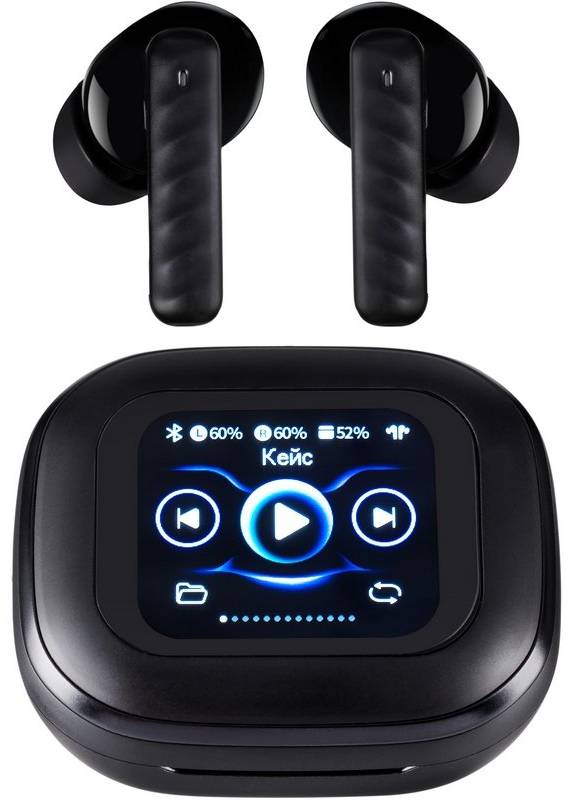 Фото - Навушники вкладиші бездротові TWS Gelius Airdots One ANC/ENC GP-TWS003X Black (99711)