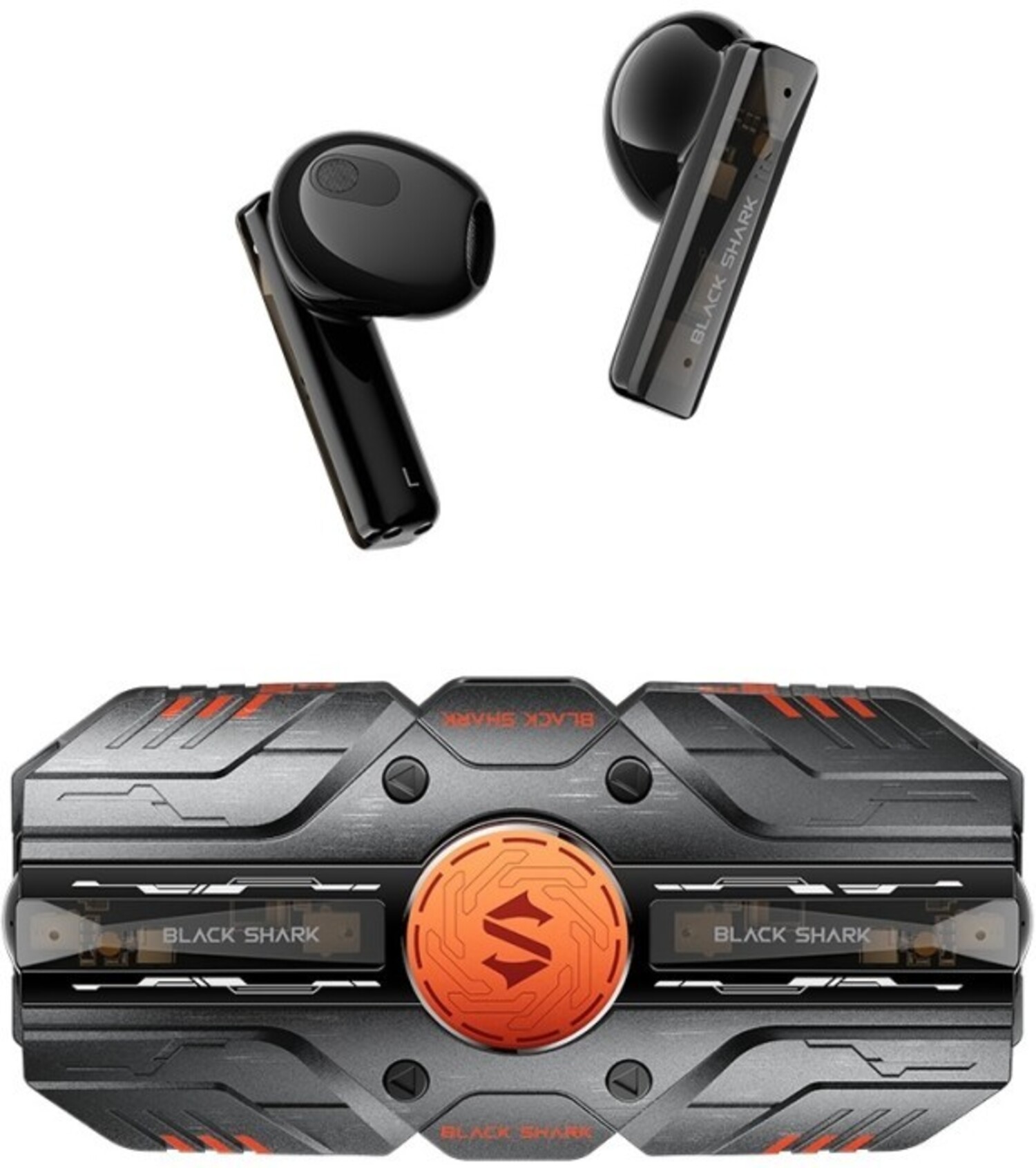 Купити Навушники вкладиші бездротові TWS Black Shark Rokas 3 (BS-T3) Black - Фото 1 Навушники вкладиші бездротові TWS Black Shark Rokas 3 (BS-T3) Black - Фото 1