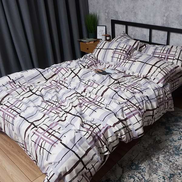 Фото - Підковдра полуторна євро Moon&Star Бязь Gold Люкс Urban Lines 160 x 220 см (MS-870000766)