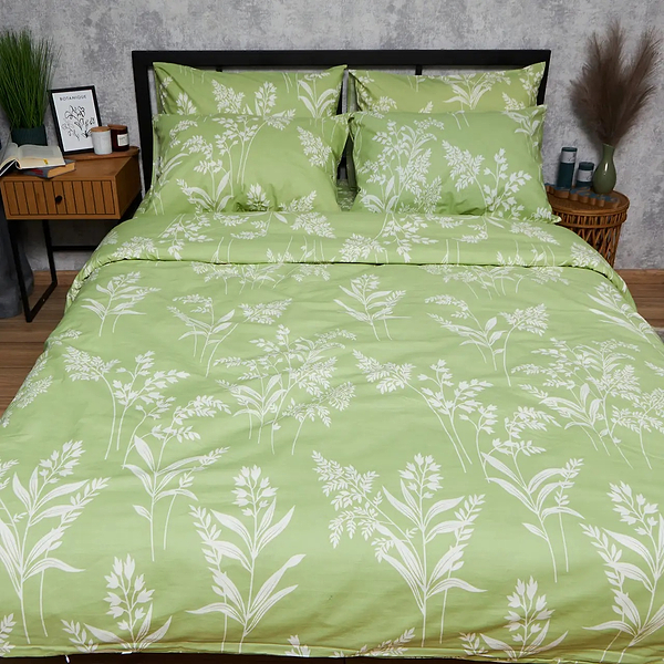 Фото - Пододеяльник двуспальный евро Moon&Star Бязь Gold Люкс Verdant Spring King Size 220x240 см (MS-870000784)