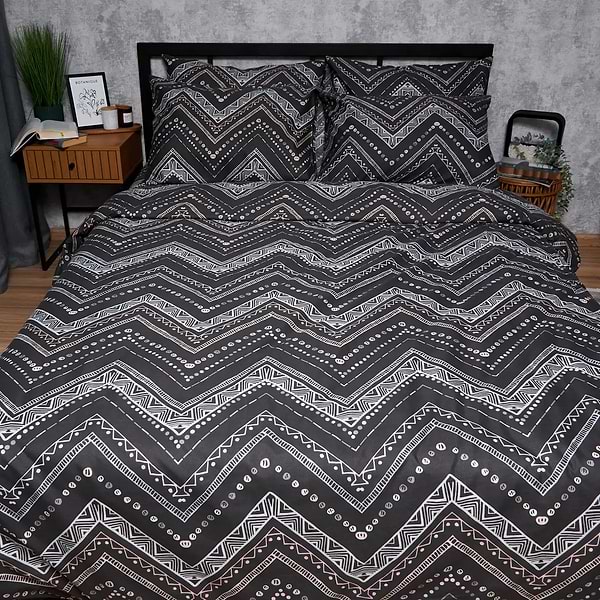 Фото - Пододеяльник двуспальный Moon&Star Premium Geometric Grace 175x210 см (MS-870000857)