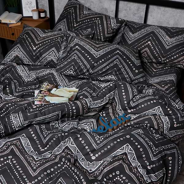 Фото - Пододеяльник двуспальный Moon&Star Premium Geometric Grace 175x210 см (MS-870000857)