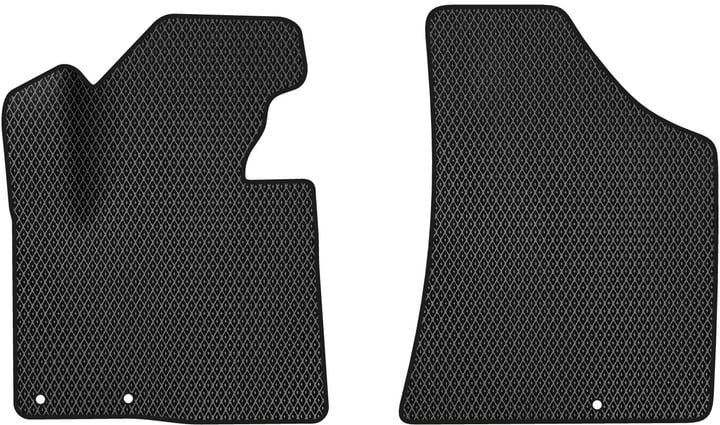 EVA коврики в салон авто передние EVAtech для Santa FE (CM) Restyling (Floor Gas Pedal) 5 seats Hyundai 2010-2012 2 поколение SUV USA HY13946AE2KD3RBB