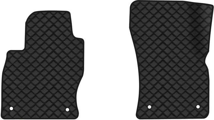 Килимки з екошкіри в салон авто передні EVAtech ECO для Golf (VII) Volkswagen 2012-2020 7 покоління Htb EU VW1884AO2AV4BBB