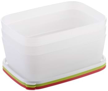 Набор емкостей для хранения tescoma 891866 Purity 1.5 л 3 шт. - Фото 1