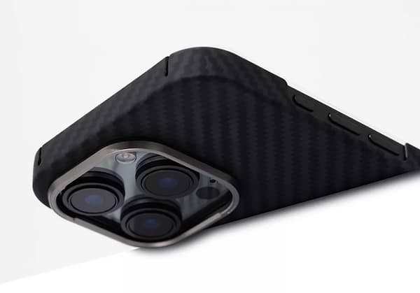 Фото - Чехол для смартфона Proove Carbon Slim with Magnetic Ring iPhone 16 Pro nightfall (PCCSIP16P051)