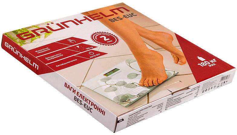 Фото - Весы напольные Grunhelm BES-EUC