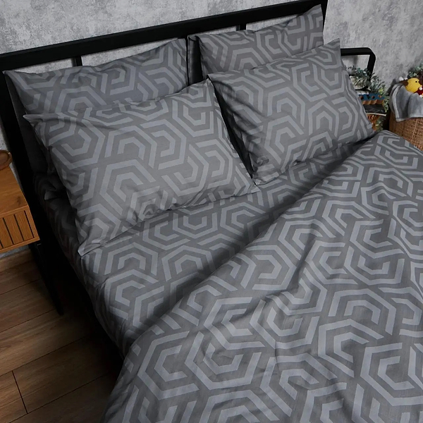 Фото - Комплект постільної білизни Moon&Star Бязь Gold Люкс Urban Style нав. 2х70х70 (MS-820007232)