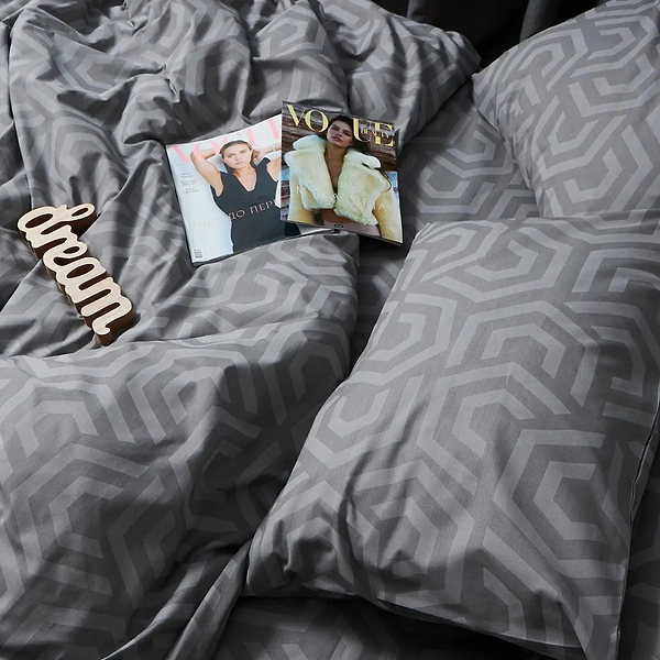 Фото - Комплект постільної білизни Moon&Star Бязь Gold Люкс Urban Style нав. 2х70х70 (MS-820007232)