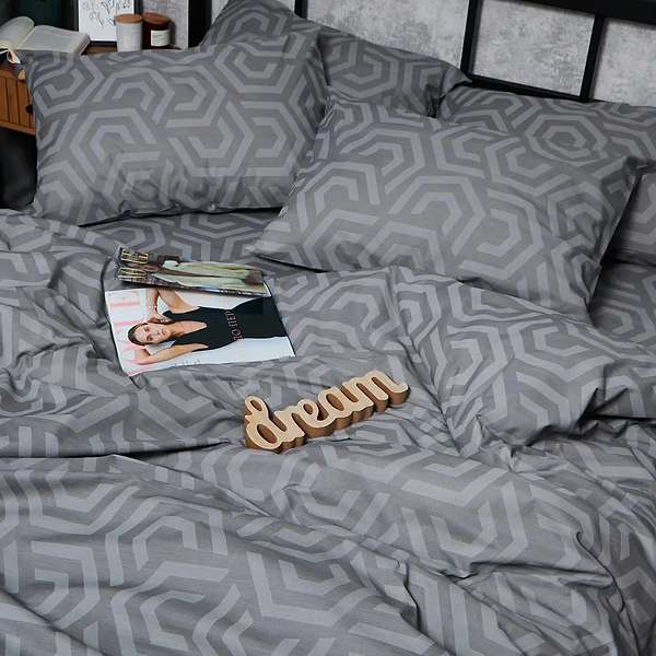 Фото - Комплект постільної білизни Moon&Star Бязь Gold Люкс Urban Style нав. 2х70х70 (MS-820007232)