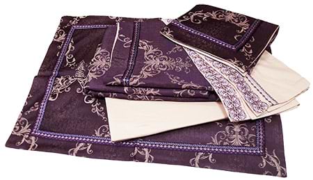 Фото - Комплект постільної білизни Word of Dream FSM586 жакард сатин 2х150х215 Різнокольоровий (11170)