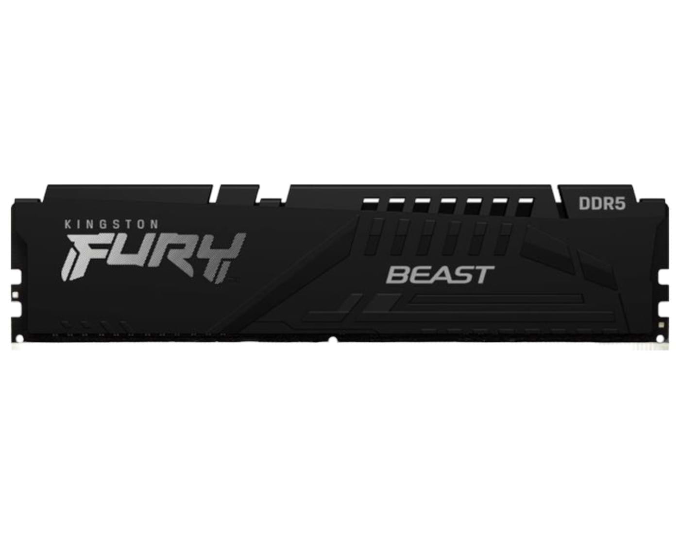 Память DDR Kingston DDR5 16GB/6400 Fury Beast Black (KF564C32BBE-16)