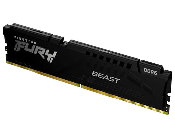 Фото - Память DDR Kingston DDR5 16GB/6400 Fury Beast Black (KF564C32BBE-16)