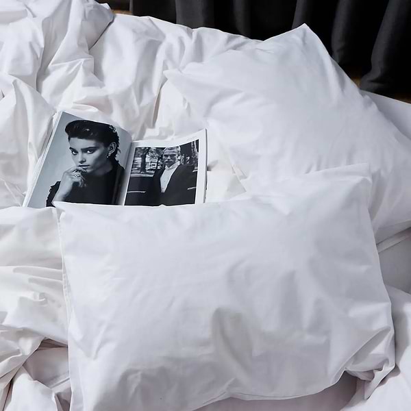 Фото - Комплект постельного белья Moon&Star Бязь Gold Люкс «White Glow» King Size 220x240 нав. 4х50х70 (MS-820007353)